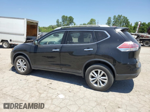 2014 Nissan Rogue SL with VIN 5N1AT2MV9EC753959, listed as a Copart auction lot 57659464 with 0 mi miles and Salvage Title. Bid and sale history available at carsss.com. Image 2.