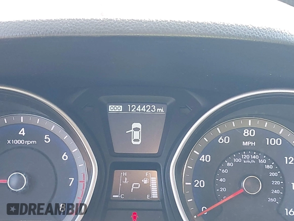 2016 Hyundai Elantra with VIN KMHD35LH0GU264387, listed as a IAAI auction lot 42186675 with 124,423 mi miles and . Bid and sale history available at DreamBid. Image 12.