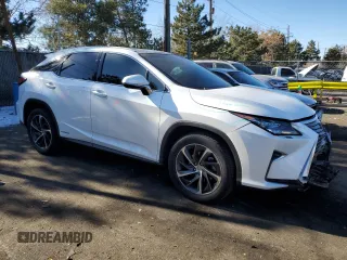 2017 Lexus RX with VIN 2T2BGMCA5HC017356, listed as a Copart auction lot 41453715 with 56,213 mi miles and Salvage Title. Bid and sale history available at carsss.com. Image 4.