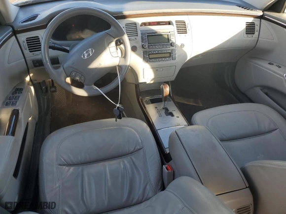 2009 Hyundai Azera GLS with VIN KMHFC46D99A358459, listed as a Copart auction lot 73316404 with 212,320 mi miles and Salvage Title. Bid and sale history available at carsss.com. Image 8.