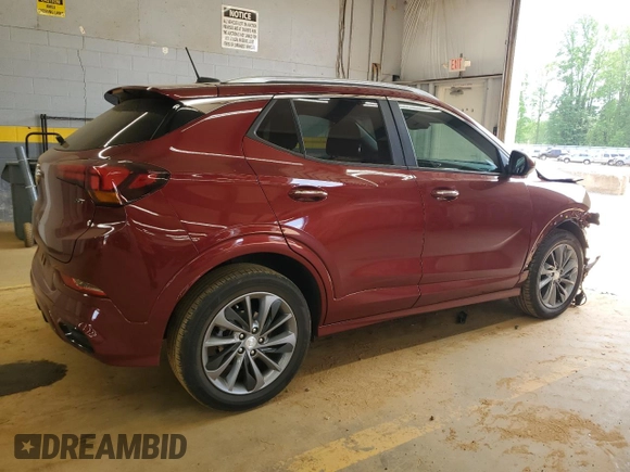 2023 Buick Encore GX Select с VIN KL4MMDSL3PB067401, выставлен на аукционе Copart как лот 53920045 с пробегом 24 140 миль миль и Списание • Salvage title. История ставок и продаж доступна на DreamBid. Изображение 3.