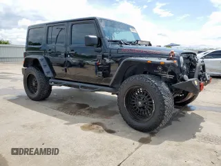 2014 Jeep Wrangler Unlimited Rubicon с VIN 1C4HJWFG1EL156853, выставлен на аукционе Copart как лот 58496795 с пробегом 112 073 миль миль и Списание • Salvage title. История ставок и продаж доступна на DreamBid. Изображение 4.