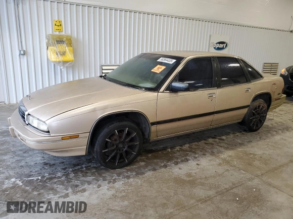 1993 Buick Regal Custom with VIN 2G4WB54L4P1411904, listed as a Copart auction lot 56564455 with 112,248 mi miles and Salvage title. Bid and sale history available at DreamBid. Image 1.