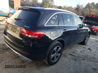 2016 Mercedes-Benz GLC with VIN WDC0G4KB1GF087846, listed as a Copart auction lot 36491613 with 50,589 mi miles. Bid and sale history available at carsss.com. Image 3.