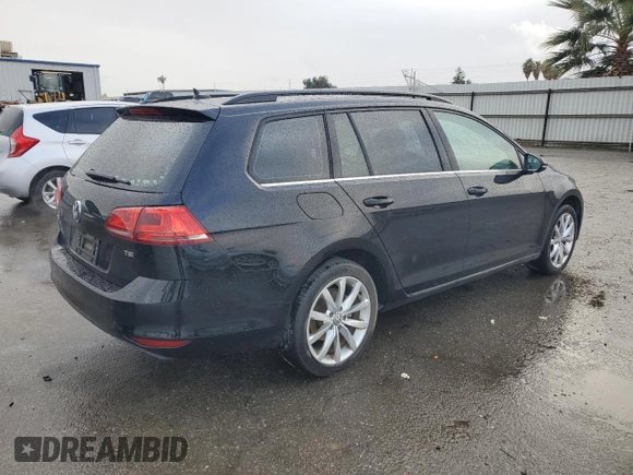 2016 Volkswagen Golf SportWagen TSI S with VIN 3VWC17AU6GM511074, listed as a Copart auction lot 85821404 with 75,916 mi miles and Salvage Title. Bid and sale history available at carsss.com. Image 3.