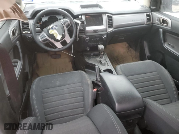 2023 Ford Ranger XL with VIN 1FTER4EH1PLE21624, listed as a Copart auction lot 44514475 with 60,396 mi miles and Salvage Title. Bid and sale history available at DreamBid. Image 8.