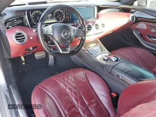 2016 Mercedes-Benz S-Class S 550 with VIN WDDXJ8FB6GA015356, listed as a Copart auction lot 88331045 with 83,037 mi miles and Salvage Title. Bid and sale history available at carsss.com. Image 8.