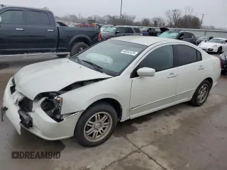 2004 Mitsubishi Galant ES with VIN 4A3AB36F34E112504, listed as a Copart auction lot 44243125 with 0 mi miles and Salvage Title. Bid and sale history available at carsss.com. Image 1.