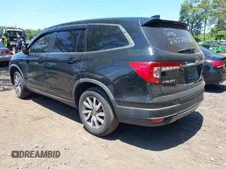 2019 Honda Pilot EX-L with VIN 5FNYF6H52KB006469, listed as a IAAI auction lot 42103135 with 12,757 mi miles and . Bid and sale history available at DreamBid. Image 3.