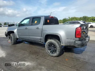 2018 Chevrolet Colorado 4WD ZR2 z VIN 1GCGTEEN2J1292947, wystawiony jako Copart lot #54360815 z przebiegiem 34 053 mil mil oraz Szkoda całkowita • Salvage title. Historia ofert i sprzedaży dostępna na DreamBid. Obrazek 2.