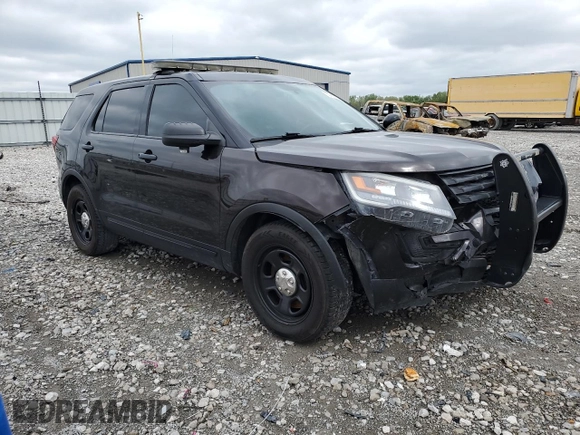 2017 Ford Police Interceptor Utility z VIN 1FM5K8AR0HGC25366, wystawiony jako Copart lot #53962255 z przebiegiem 130 821 mil mil oraz Szkoda całkowita • Salvage title. Historia ofert i sprzedaży dostępna na DreamBid. Obrazek 4.