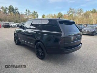 2019 Land Rover Range Rover HSE with VIN SALGS2SV5KA528460, listed as a IAAI auction lot 42184615 with 122,951 mi miles and . Bid and sale history available at DreamBid. Image 3.