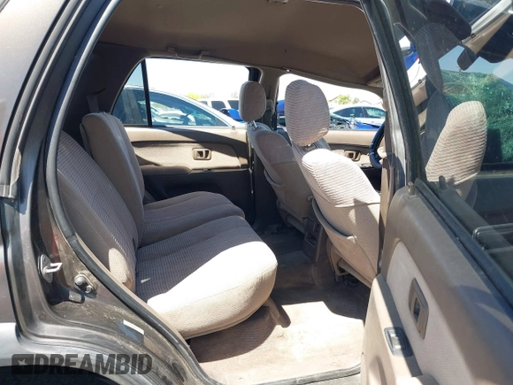 1998 Toyota 4Runner SR5 with VIN JT3HN86R1W0143609, listed as a IAAI auction lot 42130942 with 277,576 mi miles and . Bid and sale history available at DreamBid. Image 8.