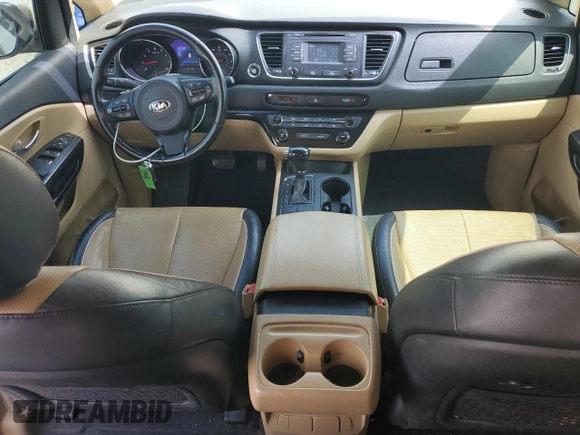 2016 Kia Sedona LX with VIN KNDMB5C10G6216306, listed as a Copart auction lot 50945055 with 73,754 mi miles and Salvage Title. Bid and sale history available at carsss.com. Image 8.