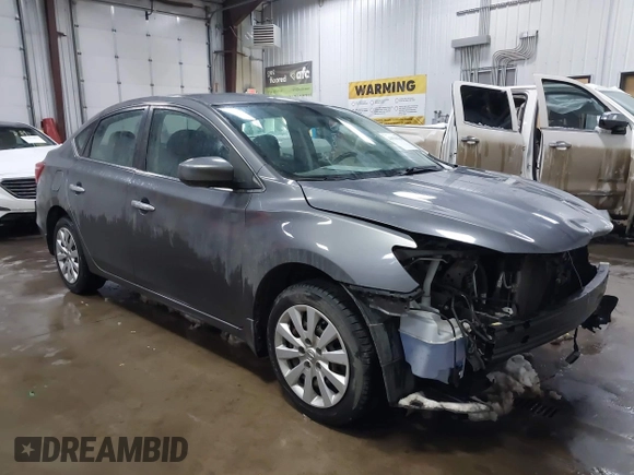 2019 Nissan Sentra S with VIN 3N1AB7AP6KY388074, listed as a IAAI auction lot 41516308 with 34,005 mi miles and . Bid and sale history available at DreamBid. Image 1.