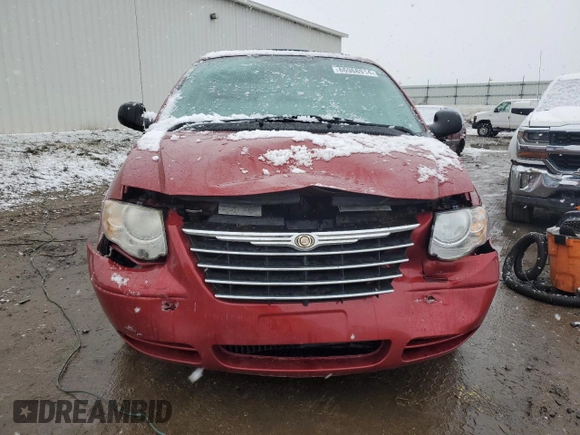 2007 Chrysler Town & Country LWB Touring with VIN 2A4GP54L37R100616, listed as a Copart auction lot 86968914 with 115,413 mi miles and Clean Title. Bid and sale history available at carsss.com. Image 5.