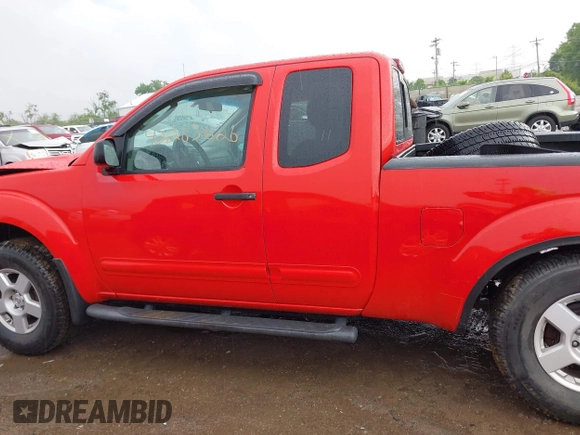 2005 Nissan Frontier LE with VIN 1N6AD06W55C433921, listed as a IAAI auction lot 42263626 with 107,404 mi miles and . Bid and sale history available at DreamBid. Image 15.