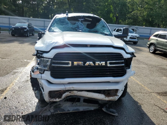 2021 Ram 2500 Big Horn with VIN 3C6UR5DL8MG694762, listed as a Copart auction lot 58244055 with Not provided miles and Salvage title. Bid and sale history available at DreamBid. Image 5.