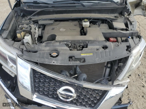 2015 Nissan Pathfinder SV with VIN 5N1AR2MM2FC687648, listed as a Copart auction lot 83905724 with 95,950 mi miles and Salvage Title. Bid and sale history available at carsss.com. Image 13.