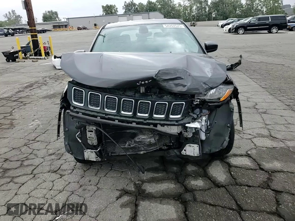 2018 Jeep Compass Sport with VIN 3C4NJCAB3JT194368, listed as a Copart auction lot 54204525 with 108,364 mi miles and Salvage title. Bid and sale history available at DreamBid. Image 15.
