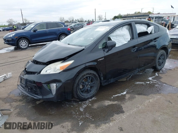 2015 Toyota Prius Four with VIN JTDKN3DU5F0454293, listed as a IAAI auction lot 41841590 with 121,738 mi miles. Bid and sale history available at carsss.com. Image 2.