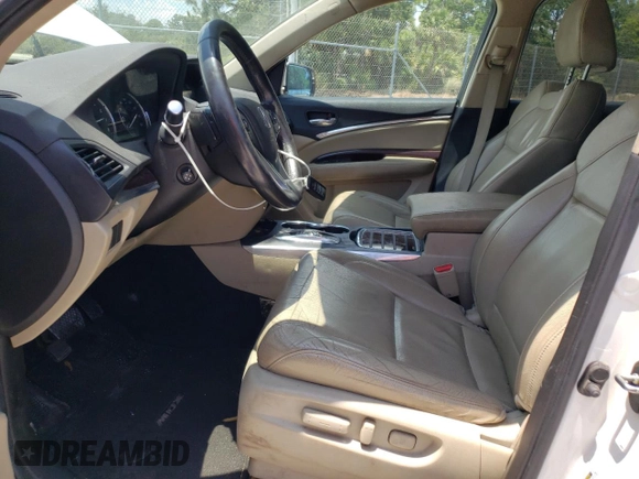 2016 Acura MDX with VIN 5FRYD3H26GB017121, listed as a Copart auction lot 51688653 with 163,867 mi miles. Bid and sale history available at carsss.com. Image 7.