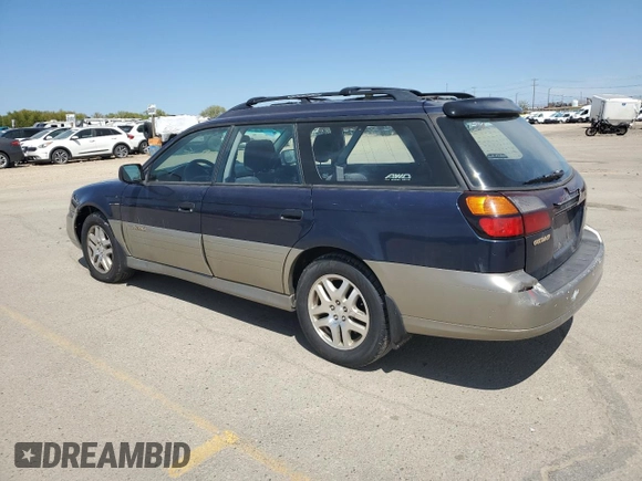 2002 Subaru Legacy Outback z VIN 4S3BH675526653798, wystawiony jako Copart lot #54212895 z przebiegiem 209 970 mil mil oraz Czysty tytuł • Clean title. Historia ofert i sprzedaży dostępna na DreamBid. Obrazek 2.