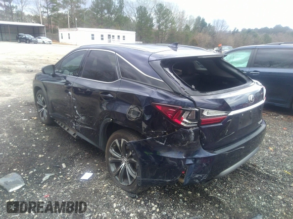 2017 Lexus RX with VIN 2T2ZZMCA4HC060546, listed as a IAAI auction lot 41734868 with 119,000 mi miles. Bid and sale history available at carsss.com. Image 3.