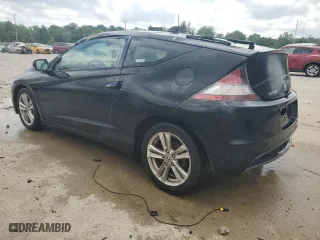 2011 Honda CR-Z EX with VIN JHMZF1D64BS001393, listed as a Copart auction lot 53170804 with 107,937 mi miles and Salvage Title. Bid and sale history available at carsss.com. Image 2.