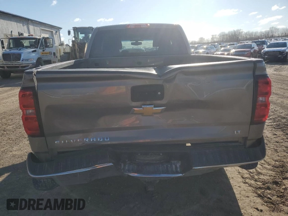 2017 Chevrolet Silverado 1500 LT with VIN 1GCVKREH0HZ166156, listed as a Copart auction lot 52137055 with 161,481 mi miles and Clean Title. Bid and sale history available at DreamBid. Image 6.