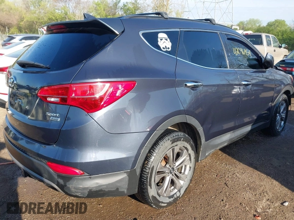 2016 Hyundai Santa Fe z VIN 5XYZUDLB3GG312687, wystawiony jako IAAI lot #42096854 z przebiegiem 162 586 mil mil oraz . Historia ofert i sprzedaży dostępna na DreamBid. Obrazek 4.