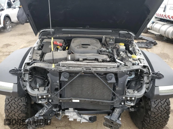 2021 Jeep Wrangler Unlimited Rubicon with VIN 1C4HJXFN9MW739351, listed as a Copart auction lot 50511935 with 44,674 mi miles and Clean Title. Bid and sale history available at DreamBid. Image 11.