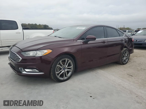 2017 Ford Fusion SE with VIN 3FA6P0H71HR226735, listed as a Copart auction lot 46048465 with 117,485 mi miles and Clean Title. Bid and sale history available at carsss.com. Image 1.