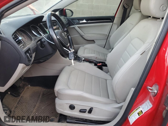 2018 Volkswagen Golf SportWagen SEL with VIN 3VWL17AU4JM762666, listed as a Copart auction lot 77591004 with 40,508 mi miles and Salvage Title. Bid and sale history available at carsss.com. Image 7.