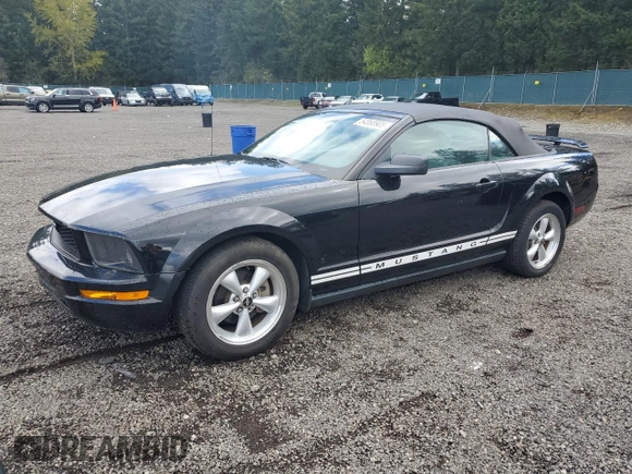 2005 Ford Mustang Deluxe with VIN 1ZVFT84N755167615, listed as a Copart auction lot 54068905 with 197,703 mi miles and Non repairable. Bid and sale history available at DreamBid. Image 1.