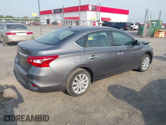 2017 Nissan Sentra SV with VIN 3N1AB7AP2HL644622, listed as a IAAI auction lot 41992213 with 83,296 mi miles and . Bid and sale history available at DreamBid. Image 4.