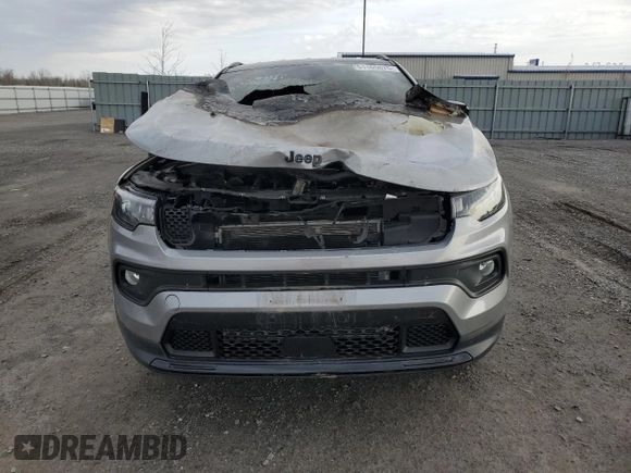 2023 Jeep Compass Latitude Lux with VIN 3C4NJDFN9PT511863, listed as a Copart auction lot 51165675 with Not provided miles and Non repairable. Bid and sale history available at DreamBid. Image 5.