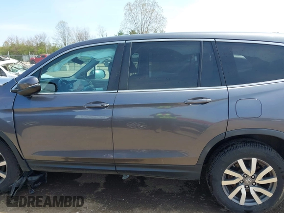 2019 Honda Pilot EX-L with VIN 5FNYF6H55KB082929, listed as a IAAI auction lot 42057611 with 93,532 mi miles and . Bid and sale history available at DreamBid. Image 14.