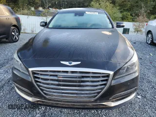 2018 Genesis G80 5.0L Ultimate with VIN KMHGN4JF4JU239874, listed as a Copart auction lot 77763484 with 158,282 mi miles and Clean Title. Bid and sale history available at carsss.com. Image 5.