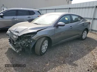 2021 Nissan Sentra S z VIN 3N1AB8BV1MY256961, wystawiony jako Copart lot #53279425 z przebiegiem 84 050 mil mil oraz Szkoda całkowita • Salvage title. Historia ofert i sprzedaży dostępna na DreamBid. Obrazek 1.