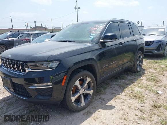 2023 Jeep Grand Cherokee Limited с VIN 1C4RJHBG7PC529001, выставлен на аукционе IAAI как лот 41921793 с пробегом Не указан миль и . История ставок и продаж доступна на DreamBid. Изображение 2.