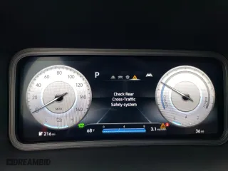 2023 Hyundai Kona Electric SE with VIN KM8K23AGXPU184488, listed as a Copart auction lot 70221173 with 36 mi miles. Bid and sale history available at carsss.com. Image 9.
