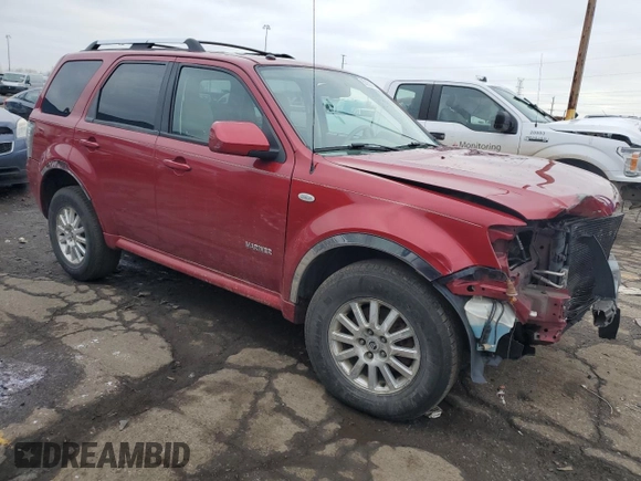 2008 Mercury Mariner Premier with VIN 4M2CU97188KJ18683, listed as a Copart auction lot 83856704 with 100,230 mi miles and Clean Title. Bid and sale history available at carsss.com. Image 4.