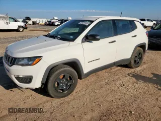 2018 Jeep Compass Sport с VIN 3C4NJCAB4JT136849, выставлен на аукционе Copart как лот 63477745 с пробегом 167 594 миль миль и Чистый • Clean title. История ставок и продаж доступна на DreamBid. Изображение 1.