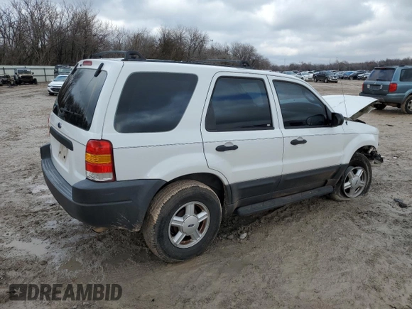 2004 Ford Escape XLS with VIN 1FMYU02144DA18217, listed as a Copart auction lot 43136895 with 135,424 mi miles and Salvage Title. Bid and sale history available at DreamBid. Image 3.