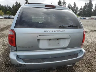 2006 Dodge Grand Caravan SXT with VIN 2D4GP44L06R630351, listed as a Copart auction lot 55159195 with 202,254 mi miles and Salvage Title. Bid and sale history available at DreamBid. Image 6.