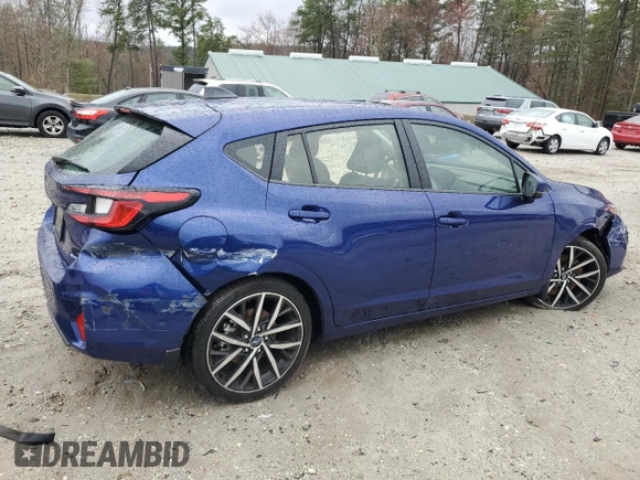 2024 Subaru Impreza Special Sports z VIN JF1GUAFC4R8368258, wystawiony jako Copart lot #51915125 z przebiegiem 9 277 mil mil oraz Szkoda całkowita • Salvage title. Historia ofert i sprzedaży dostępna na DreamBid. Obrazek 3.