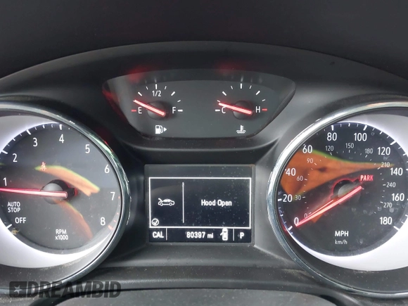 2018 Buick Regal Preferred with VIN W04GL6SX5J1109806, listed as a IAAI auction lot 42120749 with 80,397 mi miles and . Bid and sale history available at DreamBid. Image 15.