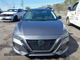 2021 Nissan Sentra SR with VIN 3N1AB8DV6NY204322, listed as a IAAI auction lot 41786812 with 37,766 mi miles. Bid and sale history available at carsss.com. Image 12.