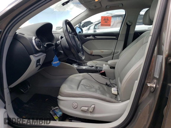 2016 Audi A3 1.8T Premium with VIN WAUA7GFFXG1033478, listed as a Copart auction lot 56709603 with 47,143 mi miles. Bid and sale history available at carsss.com. Image 7.